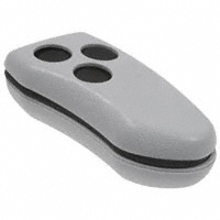 Serpac - CA8B3,GY - KEY FOB ABS GRAY 3.32"L X 1.87"W