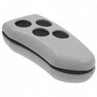 Serpac - CA8B4,GY - KEY FOB ABS GRAY 3.32"L X 1.87"W