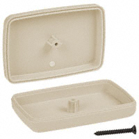 Serpac - CH4,AL - BOX ABS ALMOND 2.27"L X 1.52"W