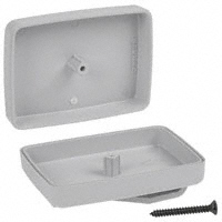 Serpac - CH6PC,GY - BOX ABS GRAY 2.39"L X 1.74"W