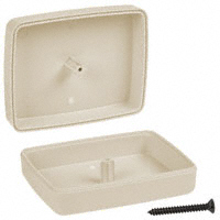 Serpac - CH8,AL - BOX ABS ALMOND 2.58"L X 2.02"W