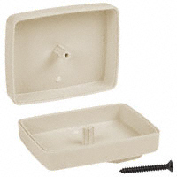 Serpac - CH8PC,AL - BOX ABS ALMOND 2.58"L X 2.02"W