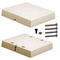 Serpac - G20,AL - BOX ABS ALMOND 4.38"L X 5.06"W