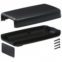 Serpac - H67PC,BK - BOX ABS BLACK 4.94"L X 2.75"W