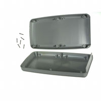 Serpac - H75,GY - BOX ABS GRAY 7.2"L X 3.65"W