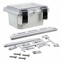 Serpac - I152HL,TCBG - HINGED LID CABINENT- CLEAR, POLY