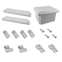 Serpac - I352S,TGBG - BOX PLSTC GRAY 11.75"L X 9.98"W