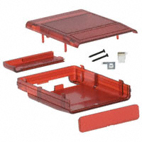 Serpac - M4,TRRD - BOX ABS TRN RED 2.8"L X 2.2"W