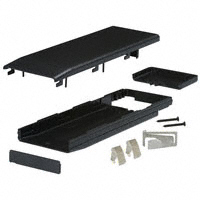 Serpac - M8,BK - BOX ABS BLACK 6.97"L X 2.4"W