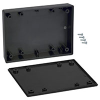 Serpac - 031,BK-BULK - BOX ABS BLACK 4.38"L X 3.25"W