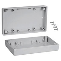 Serpac - 151,GY-BULK - BOX ABS GRAY 5.62"L X 3.25"W