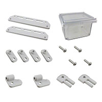 Serpac - I354HL,TCBC - BOX PLSTC CLEAR 11.75"L X 9.98"W