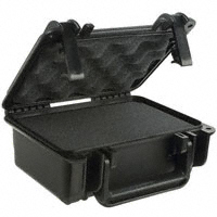 Serpac - SE120F,BK - CASE PLSTC BLACK 8.7"L X 7.45"W