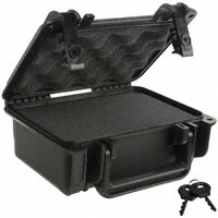 Serpac - SE120FPL,BK - CASE PLSTC BLACK 8.7"L X 7.45"W