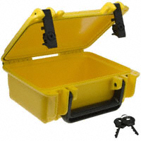 Serpac - SE120PL,YL - CASE PLASTIC YLW 8.7"L X 7.45"W