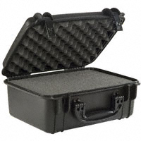 Serpac - SE520F,BK - CASE PLSTC BLK 14.85"L X 12.15"W