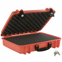 Serpac - SE710FML,OR - CASE PLSTC ORG 19.75"L X 15.53"W