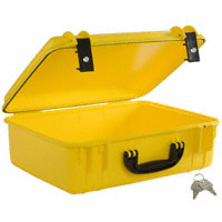 Serpac - SE720ML,YL - CASE PLSTC YLW 19.75"L X 15.53"W