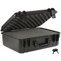 Serpac - SE720FPL,BK - CASE PLSTC BLK 19.75"L X 15.53"W