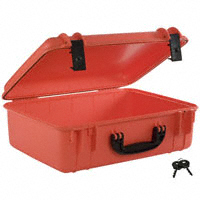 Serpac - SE720PL,OR - CASE PLSTC ORG 19.75"L X 15.53"W