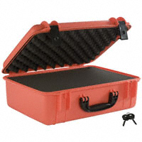 Serpac - SE720FPL,OR - CASE PLSTC ORG 19.75"L X 15.53"W