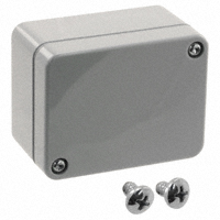 Serpac - RB32P04G10G - BOX PLASTIC GRAY 2.56"L X 1.97"W