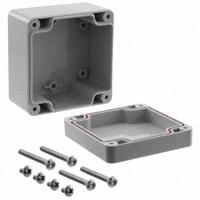 Serpac - RB33P06G16G - BOX PLASTIC GRAY 3.23"L X 3.15"W