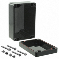 Serpac - RB53P06B16B - BOX PLSTC BLACK 4.72"L X 3.15"W