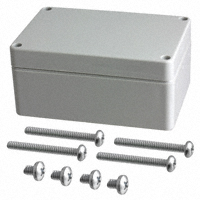 Serpac - RB53P06G16G - BOX PLASTIC GRAY 4.72"L X 3.15"W