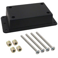 Serpac - WM011R,BK - BOX ABS BLACK 3.6"L X 2.27"W