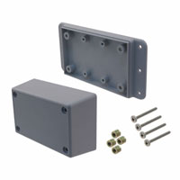 Serpac - WM012RI,GY - BOX ABS GRAY 3.62"L X 2.27"W