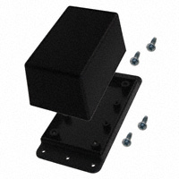 Serpac - WM013I,BK - BOX ABS BLACK 3.6"L X 2.25"W