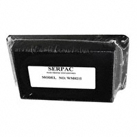 Serpac - WM021I,BK - BOX ABS BLACK 4.1"L X 2.6"W