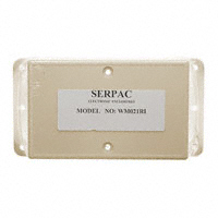 Serpac - WM021RI,AL - BOX ABS ALMOND 4.1"L X 2.6"W