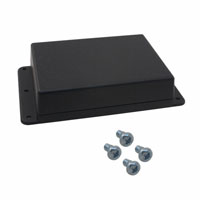 Serpac - WM031,BK - BOX ABS BLACK 4.38"L X 3.25"W