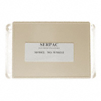 Serpac - WM031I,AL - BOX ABS ALMOND 4.38"L X 3.25"W