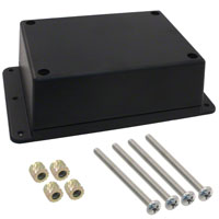 Serpac - WM032R,BK - BOX ABS BLACK 4.38"L X 3.25"W