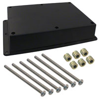 Serpac - WM072R,BK - BOX ABS BLACK 6.88"L X 4.88"W