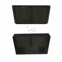 Serpac - WM093,BK - BOX ABS BLACK 9.5"L X 6.34"W