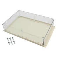 Serpac - WM093C,AL - BOX PLSTC AMD/CL 9.5"L X 6.34"W