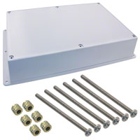 Serpac - WM093RI,GY - BOX ABS GRAY 9.5"L X 6.34"W