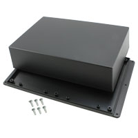 Serpac - WM094,BK - BOX ABS BLACK 9.5"L X 6.34"W