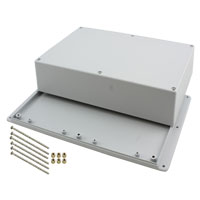 Serpac - WM094RI,GY - BOX ABS GRAY 9.5"L X 6.34"W