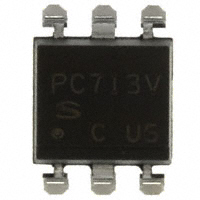 Sharp Microelectronics - PC713V0NIZXF - OPTOISO 5KV TRANS W/BASE 6SMD