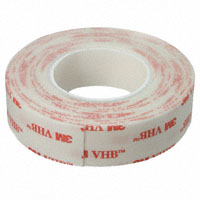 3M (TC) - 3/4-5-4930 - TAPE VHB WHITE 3/4" GEN PURPOSE