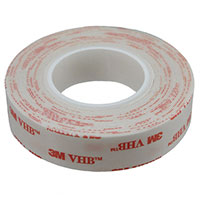 3M (TC) - 3/4-5-4932 - TAPE VHB WHITE 3/4" LOW SURFACE