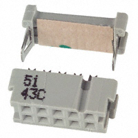 3M - 3473-6000 - SOCKET CONN 10 CONTACT OPEN GOLD