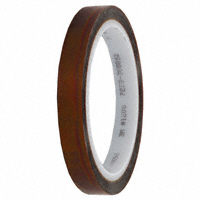 3M - 1206 X 1/2" - TAPE POLYIMIDE HI-TEMP 1/2"X36YD