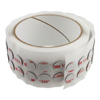 3M (TC) - 3M-4941-0.750-DISCS - VHB ACRYLIC FOAM CIRCLE3/4"250PC