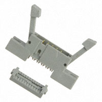 3M - 4610-6300 - CONN PLUG 10POS W/FLANGE